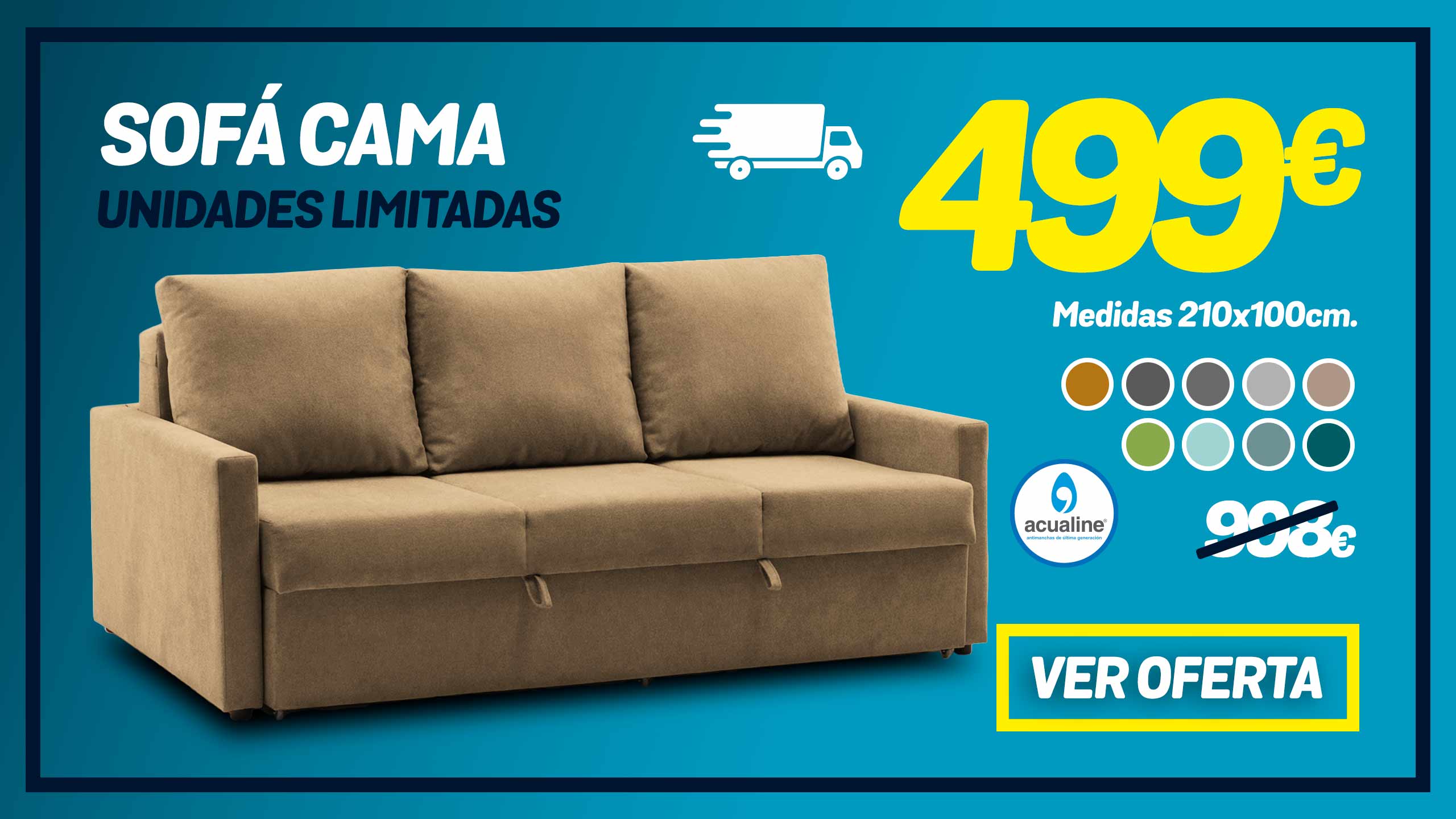sofa cama en oferta online